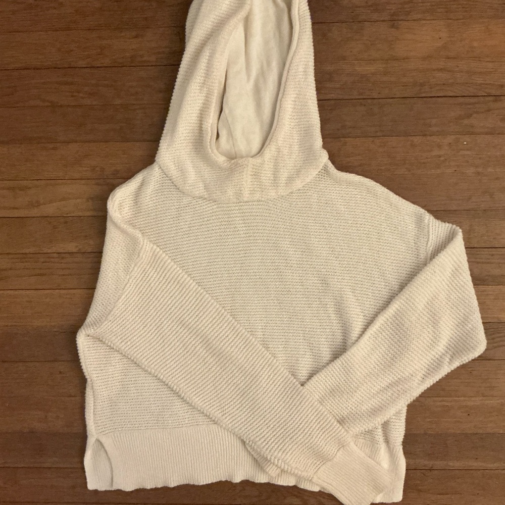 Cozy White Knit Sweater